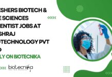 Freshers Biotech & Life Sciences Scientist Jobs