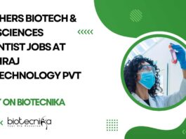 Freshers Biotech & Life Sciences Scientist Jobs