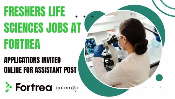 Freshers Life Sciences Jobs Bangalore