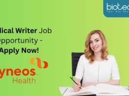 Medical Writer Job Opportunity - Apply Now!