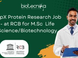 HspX Protein Research Job - at RCB