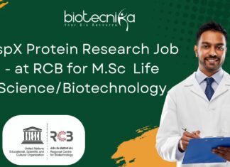HspX Protein Research Job - at RCB
