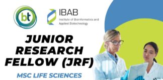 IBAB JRF Recruitment 2025 – MSc Life Sciences Apply Now!