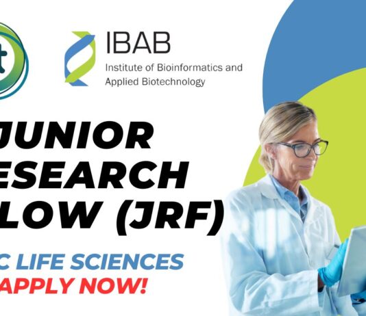 IBAB JRF Recruitment 2025 – MSc Life Sciences Apply Now!