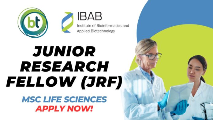 IBAB JRF Recruitment 2025 – MSc Life Sciences Apply Now!