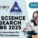 ICAR-NIVEDI Life Science Research Jobs 2025 – Walk-In Interviews For MSc/PhD Candidates ICAR-NIVEDI Bengaluru Life Science Research Positions – June 2025 Walk-In Interviews