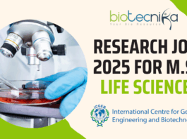 ICGEB Research Jobs 2025 for M.Sc. Life Sciences - Apply Now!