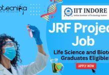 IIT Indore JRF Project Job – Apply by June 7, 2025