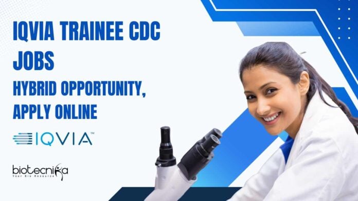 IQVIA Trainee CDC Jobs