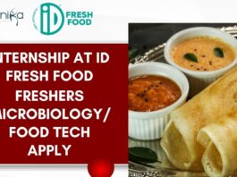 Internship at iD Fresh Food