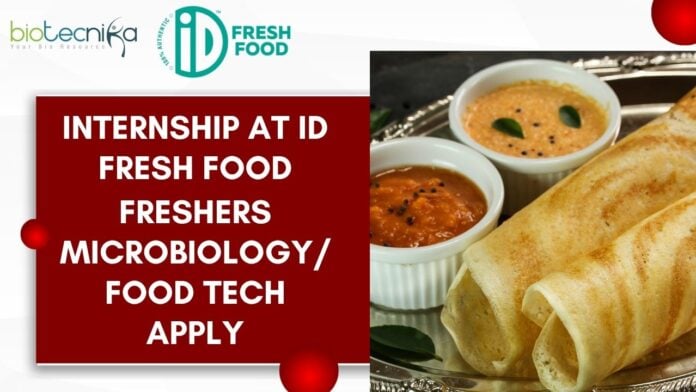 Internship at iD Fresh Food