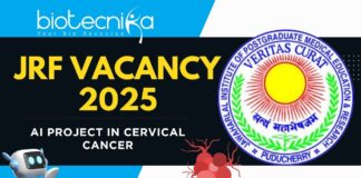 JIPMER JRF Vacancy 2025 AI Project in Cervical Cancer - Apply Now!