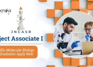 JNCASR Project Associate Job | MSc Molecular Biology Graduates Apply Now
