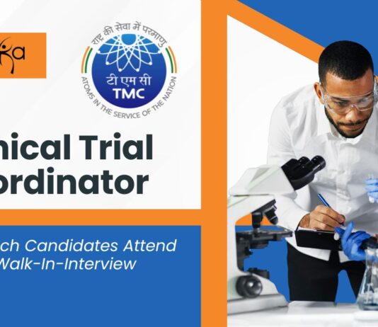 Clinical Trial Coordinator at Tata Memorial Hospital l MSc Biotech Candidates Attend the Walk-In-Interview