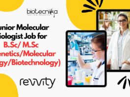 Junior Molecular Biologist Job