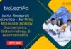 Junior Research Fellow Job