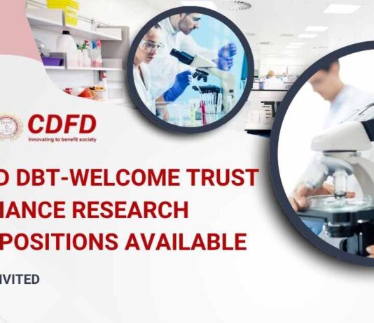 CDFD Molecular Biology Project Job Opening