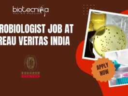 Microbiologist Job at Bureau Veritas India