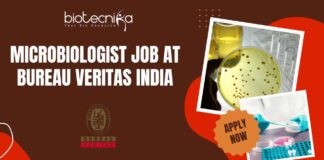 Microbiologist Job at Bureau Veritas India