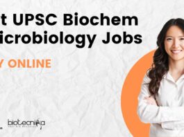 Microbiology Jobs UPSC 2025
