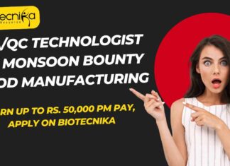 QA/QC Technologist Jobs Chennai