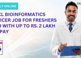HPCL Bioinformatics Officer Job For Freshers PhD