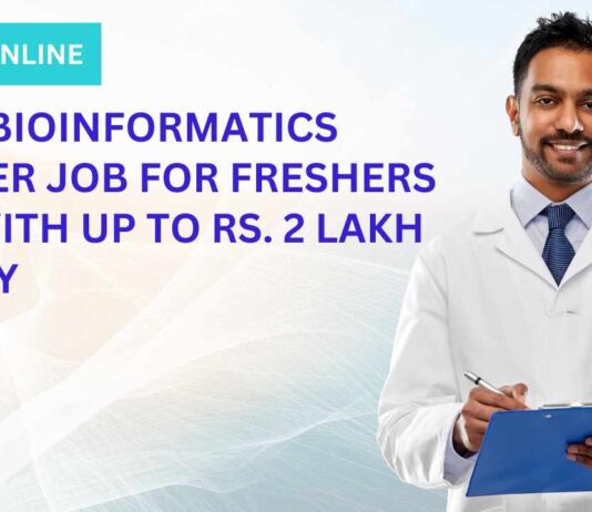 HPCL Bioinformatics Officer Job For Freshers PhD