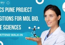 NCCS Pune Project Positions