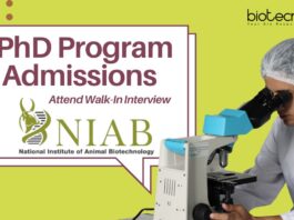 NIAB PhD Program Admissions - Attend Walk-In Interview