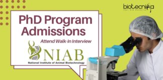 NIAB PhD Program Admissions - Attend Walk-In Interview