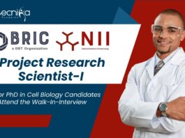 NII Delhi Project JRF Jobs | MSc or PhD in Cell Biology Candidates Attend the Walk-In-Interview