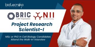 NII Delhi Project JRF Jobs | MSc or PhD in Cell Biology Candidates Attend the Walk-In-Interview