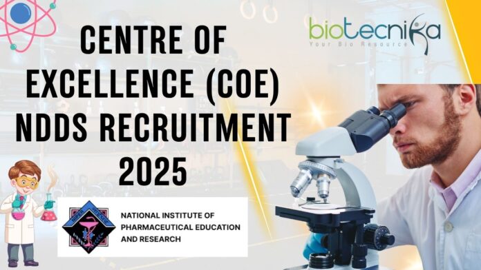 NIPER Raebareli Jobs 2025 RA, JRF & Technical Posts Open