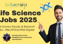 NIPER Raebareli Life Science Jobs 2025 – Apply by 18 June