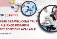 BRIC-CDFD DBT-Wellcome Trust India Alliance Research Project Positions Available, Applications Invited CDFD Project Openings - Apply Online