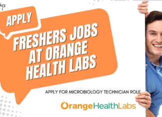 Freshers Microbiology Jobs at Orange Health Labs