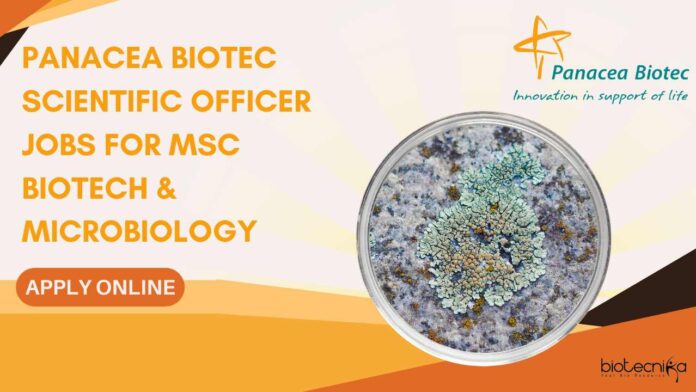 Panacea Biotec Microbiology Jobs