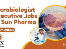 Microbiologist Executive Jobs at Sun Pharma