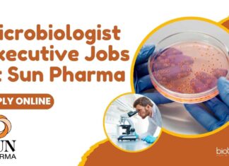 Microbiologist Executive Jobs at Sun Pharma