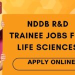 NDDB R&D Trainee Jobs For Life Sciences