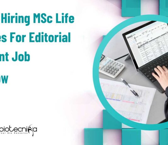 PGIMER Hiring MSc Life Sciences