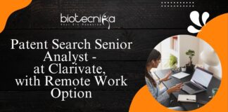 Patent Search Senior Analyst - at Clarivate
