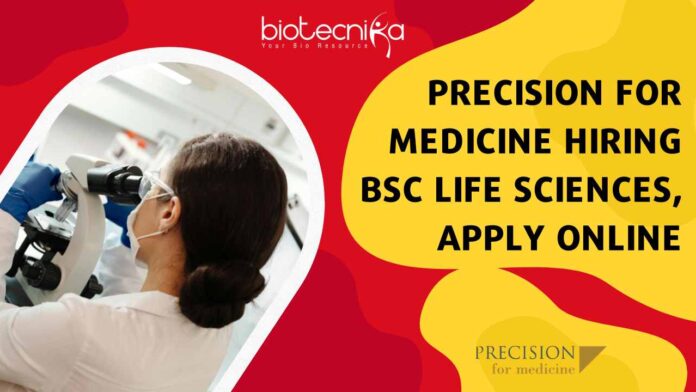 BSc Life Sciences Jobs at Precision for Medicine, Apply Online