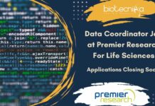 Data Coordinator Job at Premier Research