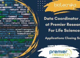 Data Coordinator Job at Premier Research