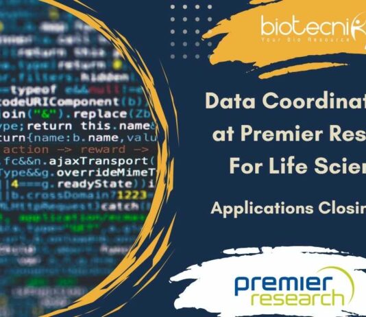 Data Coordinator Job at Premier Research