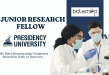 JRF at Presidency University – MSc Plant Biotechnology Graduates Attend the Walk-In-Interview 