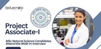 Project Associate-I at IIT Roorkee | MSc Natural Science Candidates Attend the Walk-In-Interview