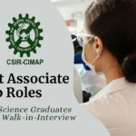 Project Associate Jobs at CSIR-CIMAP Bengaluru – MSc Life Science Graduates Attend the Walk-in-Interview