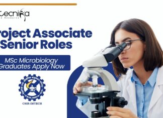 Project Associate & Senior Roles at IMTECH | MSc Microbiology Graduates Apply 